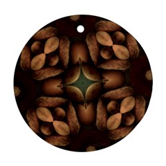 Pattern Moroccan Print Geometric Ornament (round)