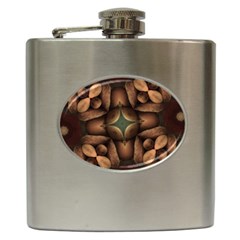 Pattern Moroccan Print Geometric Hip Flask (6 Oz) by Simbadda