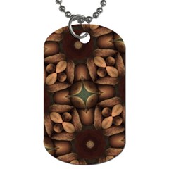 Pattern Moroccan Print Geometric Dog Tag (two Sides) by Simbadda