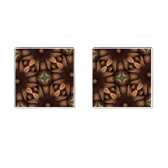 Pattern Moroccan Print Geometric Cufflinks (square) by Simbadda