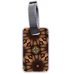 Pattern Moroccan Print Geometric Luggage Tags (two Sides) by Simbadda