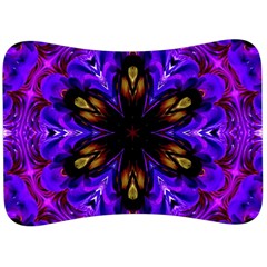 Abstract Art Abstract Background Velour Seat Head Rest Cushion by Simbadda