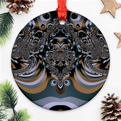 Fractal Art Artwork Design Ornament (round) by Simbadda