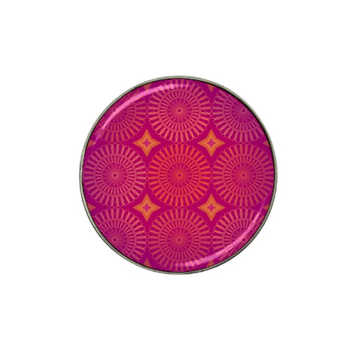 Flower Wheel Chakra Mandala Modern Hat Clip Ball Marker (10 pack)