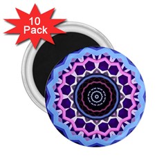 Mandala Art Design Pattern 2 25  Magnets (10 Pack)  by Simbadda