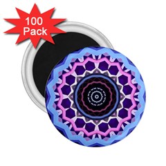 Mandala Art Design Pattern 2 25  Magnets (100 Pack)  by Simbadda