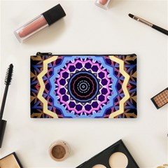 Mandala Art Design Pattern Cosmetic Bag (small) by Simbadda