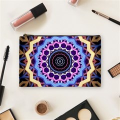 Mandala Art Design Pattern Cosmetic Bag (medium) by Simbadda