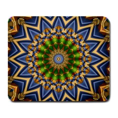 Abstract Antique Art Background Pattern Large Mousepads by Simbadda