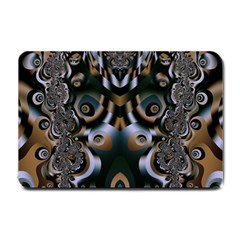 Art Fractal Artwork Design Small Doormat  by Simbadda