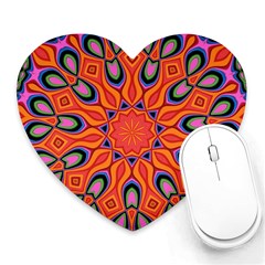 Abstract Art Abstract Background Heart Mousepads by Simbadda