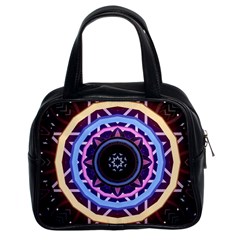 Mandala Art Design Pattern Classic Handbag (two Sides) by Simbadda