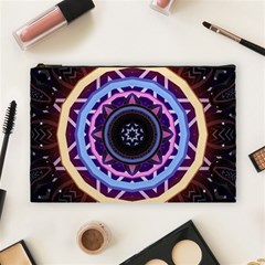 Mandala Art Design Pattern Cosmetic Bag (large) by Simbadda