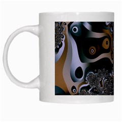 Fractal Art Artwork Design White Mugs