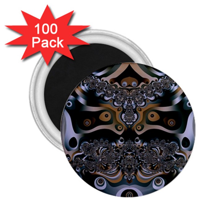 Fractal Art Artwork Design 2.25  Magnets (100 pack) 