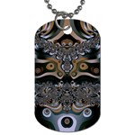 Fractal Art Artwork Design Dog Tag (Two Sides) Front