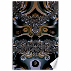 Fractal Art Artwork Design Canvas 24  X 36  by Simbadda