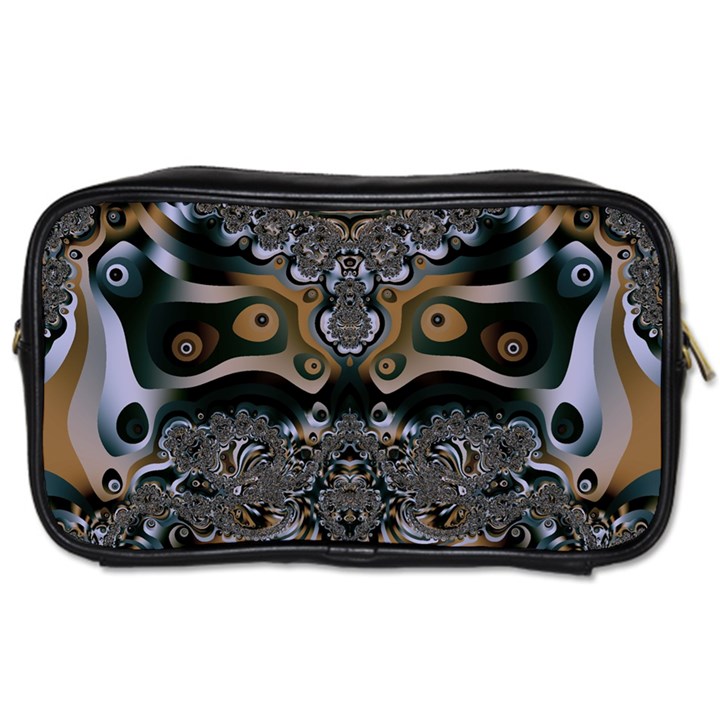 Fractal Art Artwork Design Toiletries Bag (Two Sides)