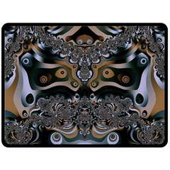 Fractal Art Artwork Design Fleece Blanket (large)  by Simbadda