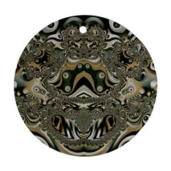 Fractal Art Artwork Design Ornament (Round)