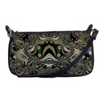 Fractal Art Artwork Design Shoulder Clutch Bag Front