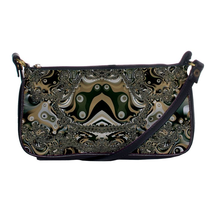 Fractal Art Artwork Design Shoulder Clutch Bag