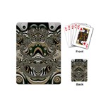 Fractal Art Artwork Design Playing Cards (Mini) Back