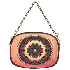 Ornamental Shape Concentric Round Chain Purse (one Side) by Simbadda