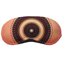 Ornamental Shape Concentric Round Sleeping Masks by Simbadda