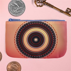 Ornamental Shape Concentric Round Large Coin Purse by Simbadda