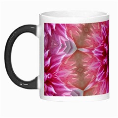 Flower Mandala Art Pink Abstract Morph Mugs by Simbadda