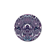 Fractal Art Artwork Design Golf Ball Marker (4 Pack) by Simbadda