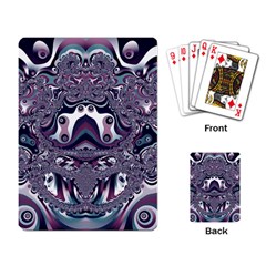 Fractal Art Artwork Design Playing Cards Single Design by Simbadda