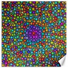 Points Mandala Kaleidoscope Canvas 16  X 16  by Simbadda