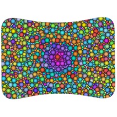 Points Mandala Kaleidoscope Velour Seat Head Rest Cushion