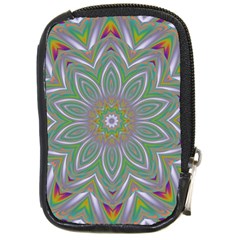 Abstract Art Colorful Texture Compact Camera Leather Case by Simbadda