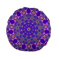 Abstract Art Abstract Background Standard 15  Premium Round Cushions by Simbadda