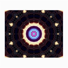 Mandala Art Design Pattern Small Glasses Cloth (2-side) by Simbadda