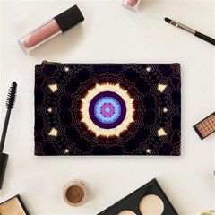 Mandala Art Design Pattern Cosmetic Bag (medium) by Simbadda