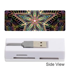 Star Mandala Pattern Design Doodle Memory Card Reader (stick) by Simbadda