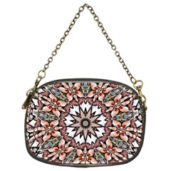 Abstract Art Texture Mandala Chain Purse (two Sides) by Simbadda