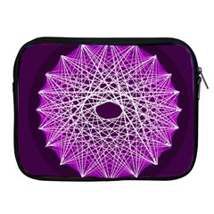 Mandala Mallow Circle Abstract Apple Ipad 2/3/4 Zipper Cases by Simbadda