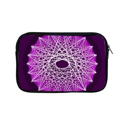 Mandala Mallow Circle Abstract Apple Macbook Pro 13  Zipper Case by Simbadda