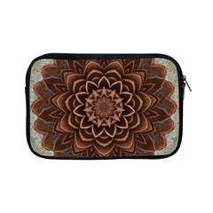 Abstract Art Texture Mandala Apple Ipad Mini Zipper Cases by Simbadda