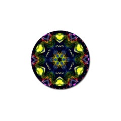 Chakra Art Healing Mandala Golf Ball Marker (10 Pack) by Simbadda