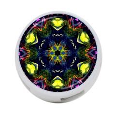 Chakra Art Healing Mandala 4-port Usb Hub (two Sides) by Simbadda