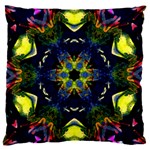 Chakra Art Healing Mandala Large Cushion Case (Two Sides) Front