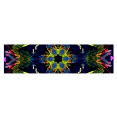 Chakra Art Healing Mandala Satin Scarf (oblong) by Simbadda