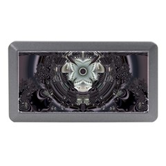 Black And White Fractal Art Artwork Design Memory Card Reader (mini) by Simbadda