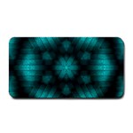 Abstract Pattern Black Green Medium Bar Mats 16 x8.5  Bar Mat